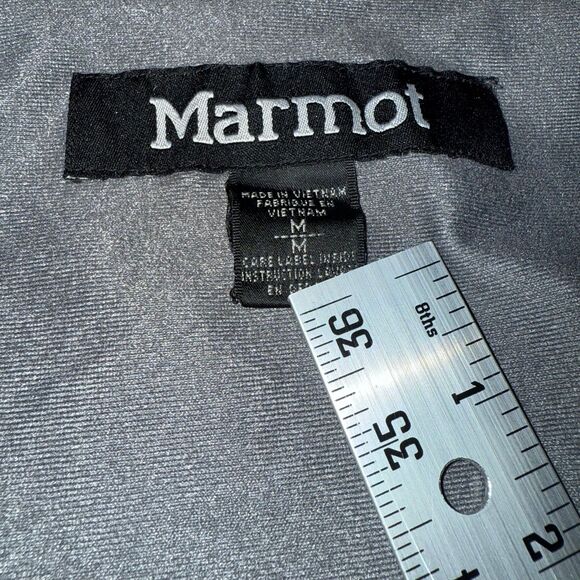 Marmot Jacket Men's Medium Lined Lightweight Full Zip Vented Camp Wind - Picture 6 of 8